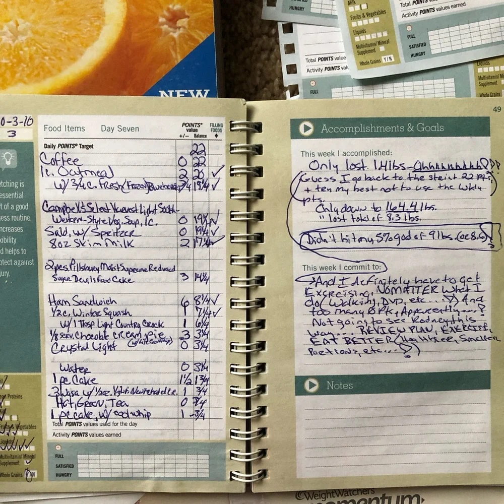 Weight Watchers Bundle kit 2010 calculator dining out used READ